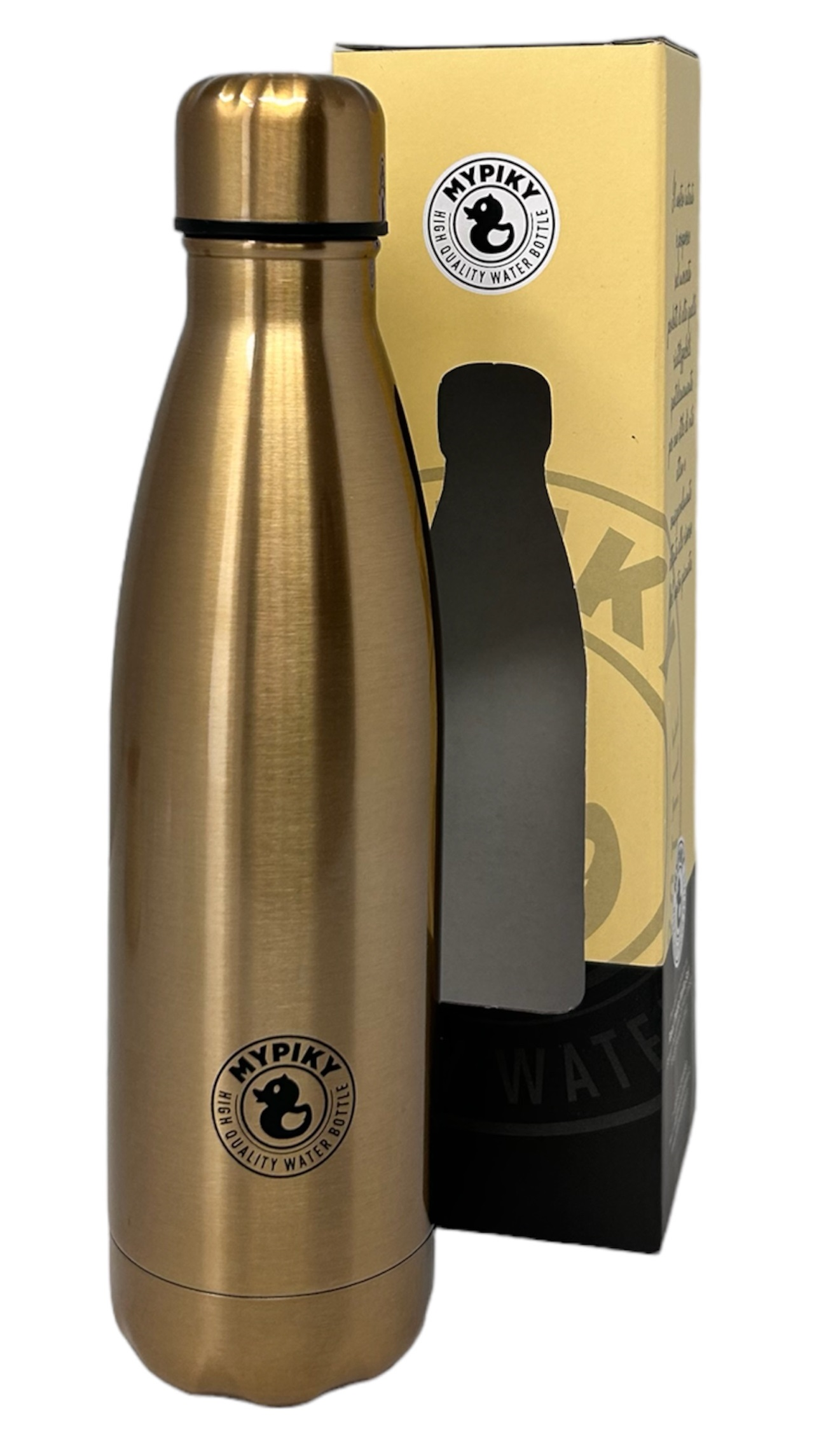 Bottiglia in Acciaio Inox My Picky Bottaccia Termica a Doppia Parete 500 Ml Oro - Mp21gd