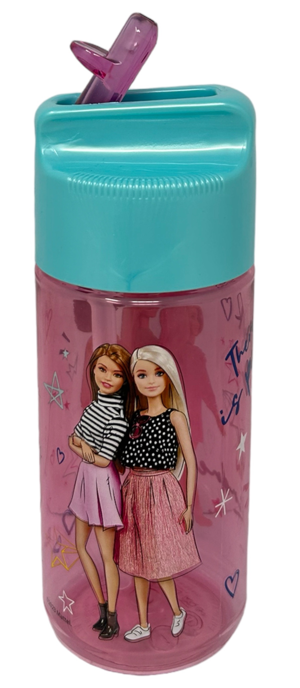 Borraccia Barbie in Tritan con Beccuccio Ripiegabile Ml. 430 - St15936