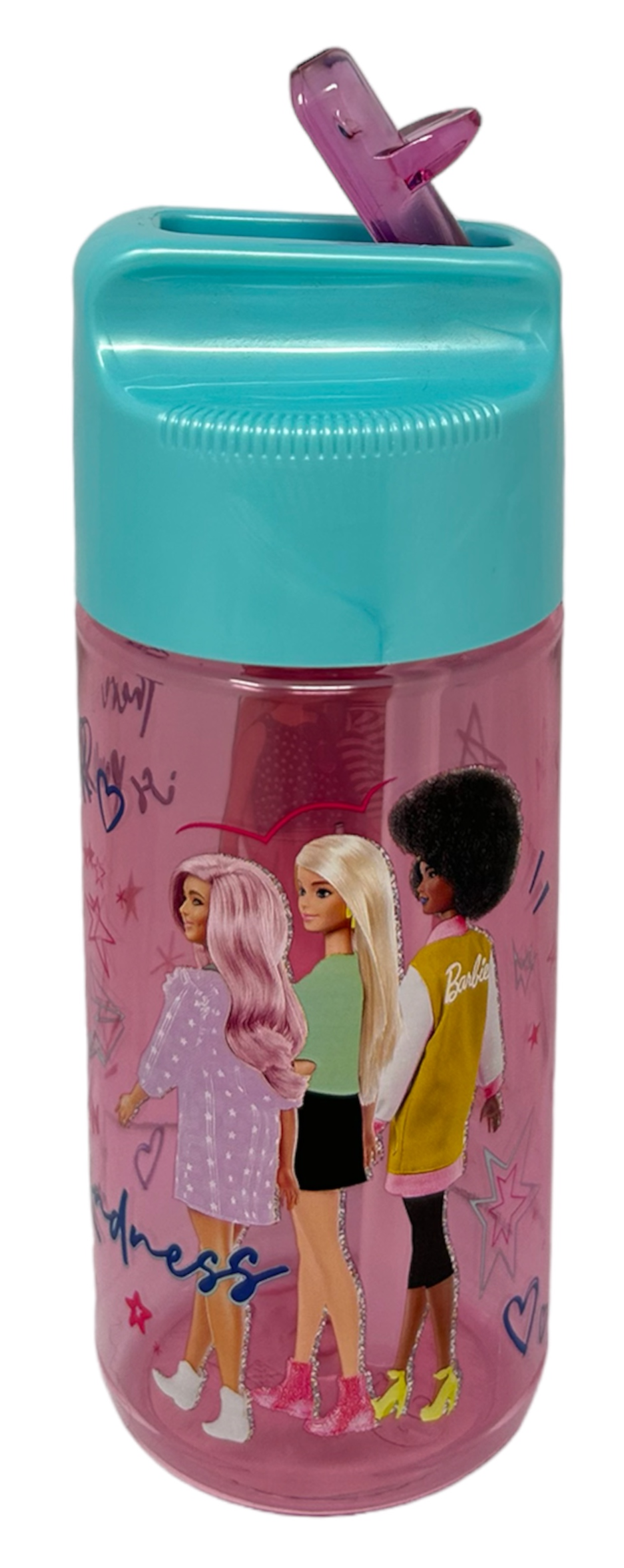 Borraccia Barbie in Tritan con Beccuccio Ripiegabile Ml. 430 - St15936