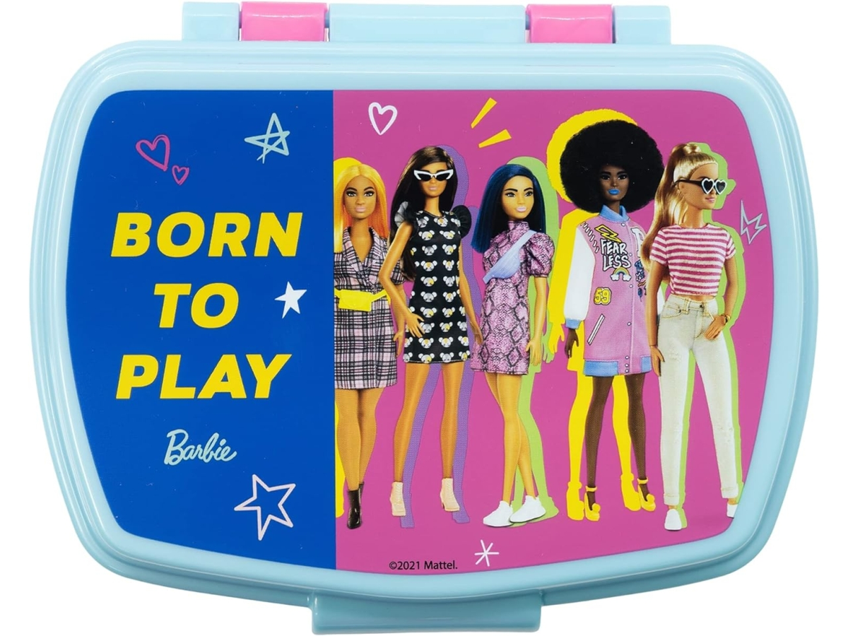 Portamerenda Barbie Porta Pranzo Scuola Tempo Libero CM 17x14x6 - St15974