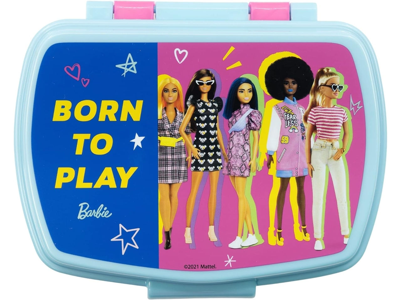 Portamerenda Barbie Porta Pranzo Scuola Tempo Libero CM 17x14x6 - St15974