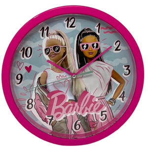 Orologio da Parete Barbie Mattel Diametro Cm. 25 - Bb00014