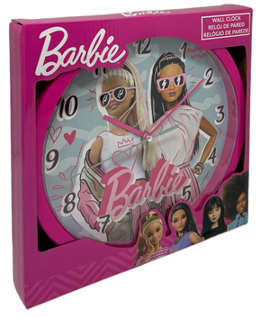 Orologio da Parete Barbie Mattel Diametro Cm. 25 - Bb00014