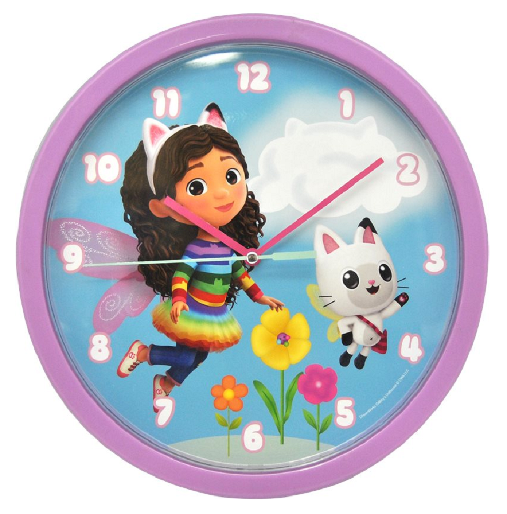 Orologio da Parete Gabby's Dollhouse Pandy Panda Diametro Cm. 25 - Gd00021