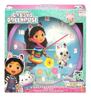 Orologio da Parete Gabby's Dollhouse Pandy Panda Diametro Cm. 25 - Gd00021