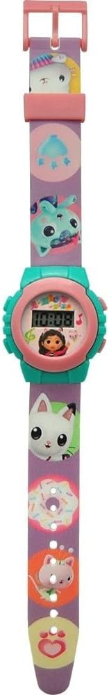 Orologio da Polso Digitale Gabby's Dollhouse  in Confezione Sagomata - Gd00020