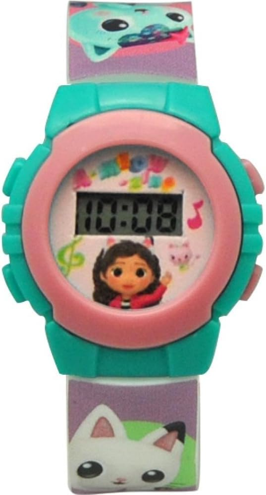 Orologio da Polso Digitale Gabby's Dollhouse  in Confezione Sagomata - Gd00020