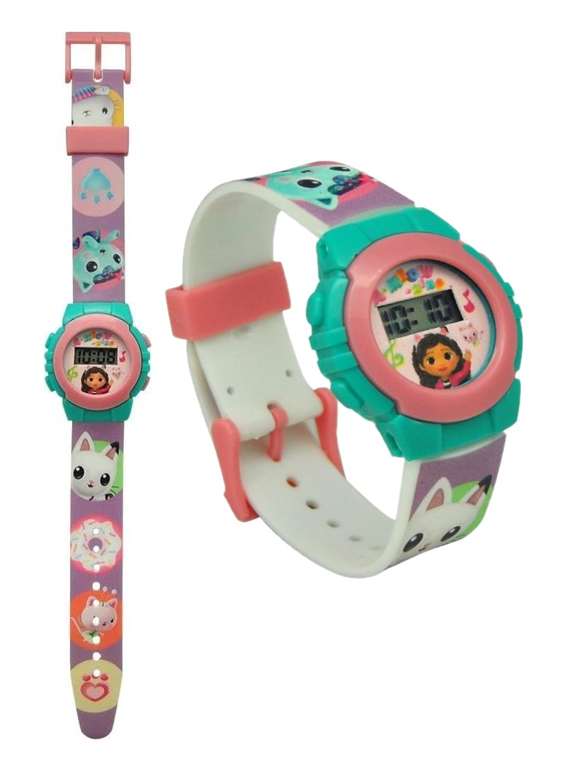 Orologio da Polso Digitale Gabby's Dollhouse  in Confezione Sagomata - Gd00020