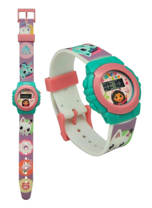 Orologio da Polso Digitale Gabby's Dollhouse  in Confezione Sagomata - Gd00020