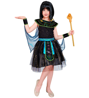 Vestito Carnevale Regina Egiziana Costume Travenstimento Bambina - 0838