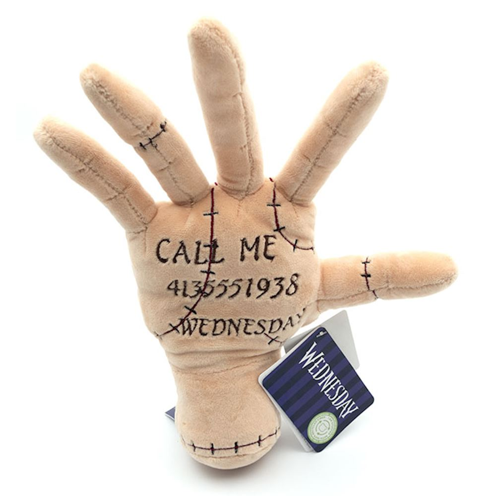 Peluche Wednesday Mano Call Me Mercoledi' Addams Netflix 25 Cm. - 760022935/3