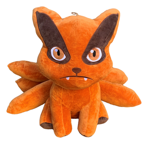 Peluche Kurama Jumbo Kyubi Volpe a Nove Code Naruto Shippuden Pupazzo 60 CM - 16002178