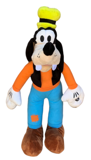 DISNEY Peluche con Suono Pippo da 33 Cm. Pupazzo Goofy - Dmx-9274-4