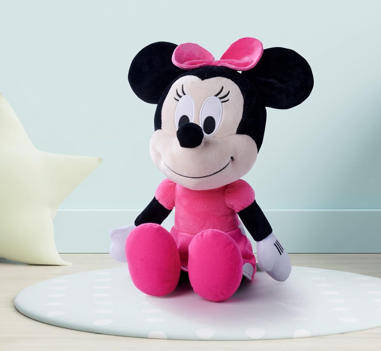Peluche Minnie Mouse DISNEY Fuxia Pupazzo 22 CM - 71370d
