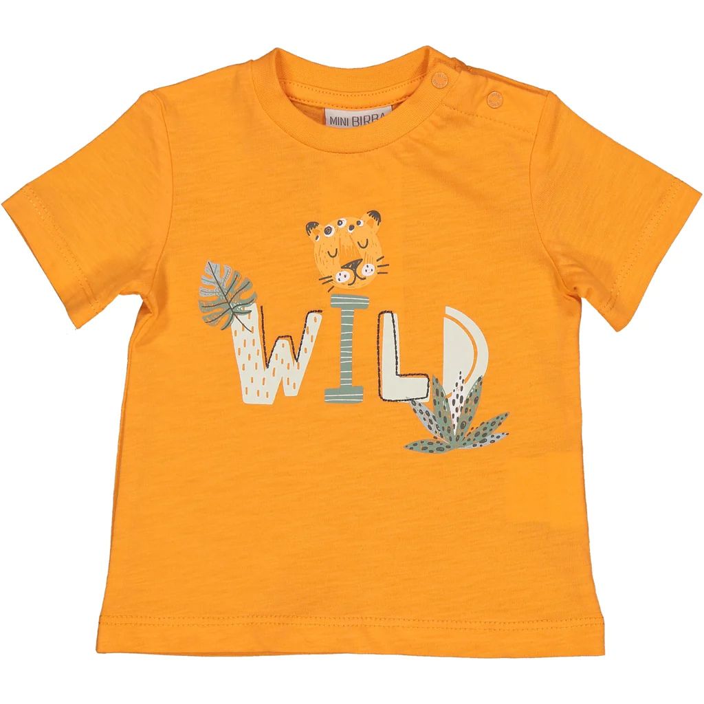 T-Shirt con Stampa Wild Maglietta Bambino Birba 100% Co - 84030.00.35m