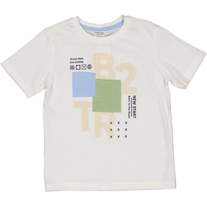 T-Shirt con Stampa e Applicazioni Maglietta Bambino Birba 100% Co - 84482.00/g