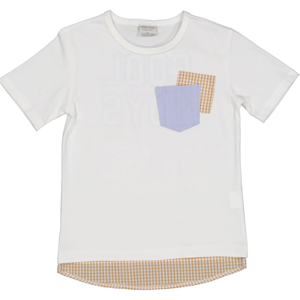 T-Shirt con Stampa e Applicazioni Maglietta Bambino Birba 100% Co - 84487.00/p