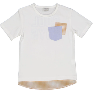T-Shirt con Stampa e Applicazioni Maglietta Bambino Birba 100% Co - 84487.00/p