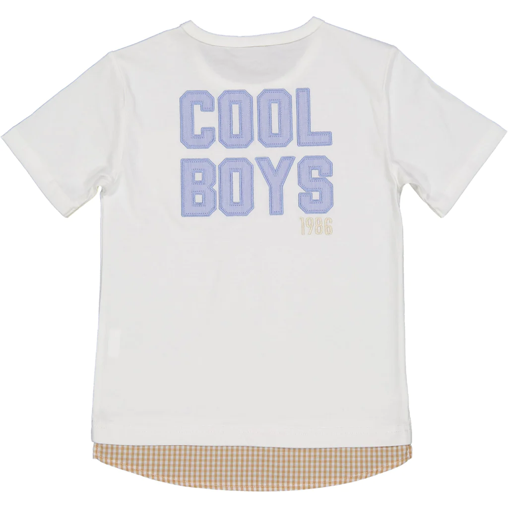 T-Shirt con Stampa e Applicazioni Maglietta Bambino Birba 100% Co - 84487.00/g