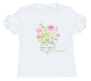 T-Shirt con Stampa Maglietta Bambina Mailisa Bai - Fl5725
