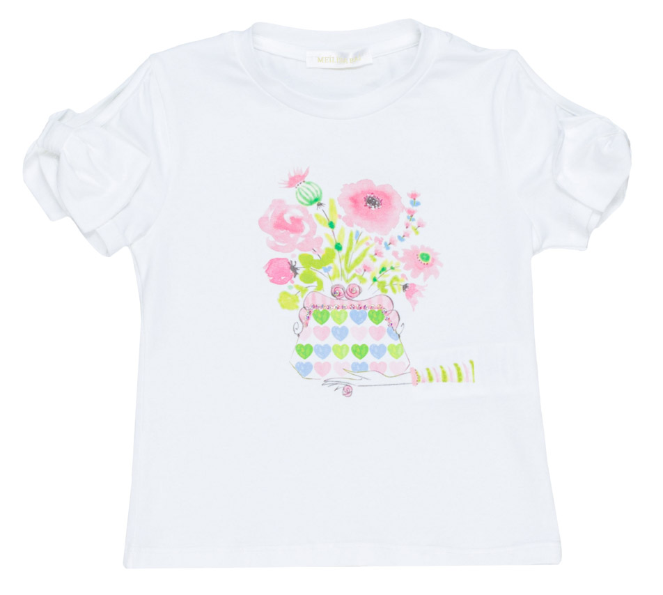 T-Shirt con Stampa Maglietta Bambina Mailisa Bai - Fl5725