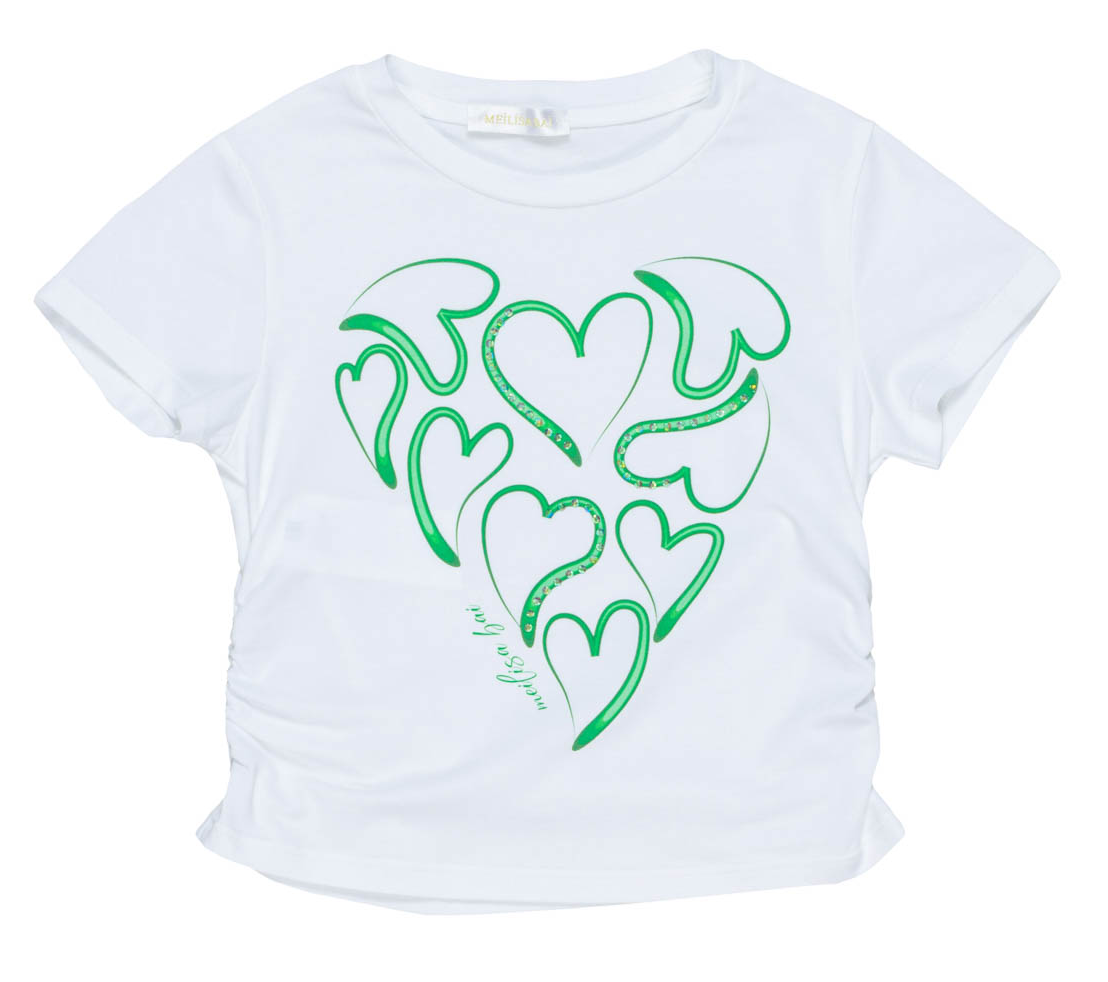 T-Shirt Ragazza Maglietta con Stampa Mailisa Bai - Fl5713