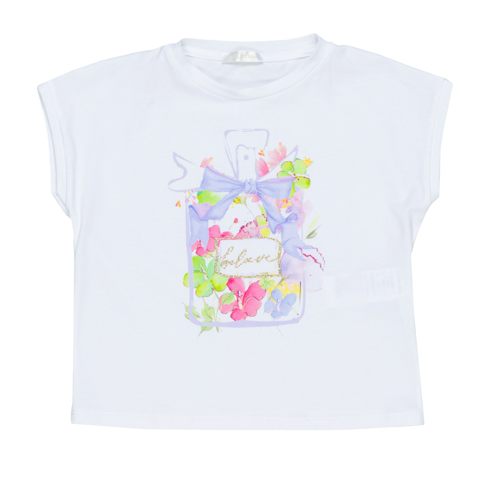 T-Shirt Ragazza Maglietta con Stampa Mailisa Bai - Fl5809