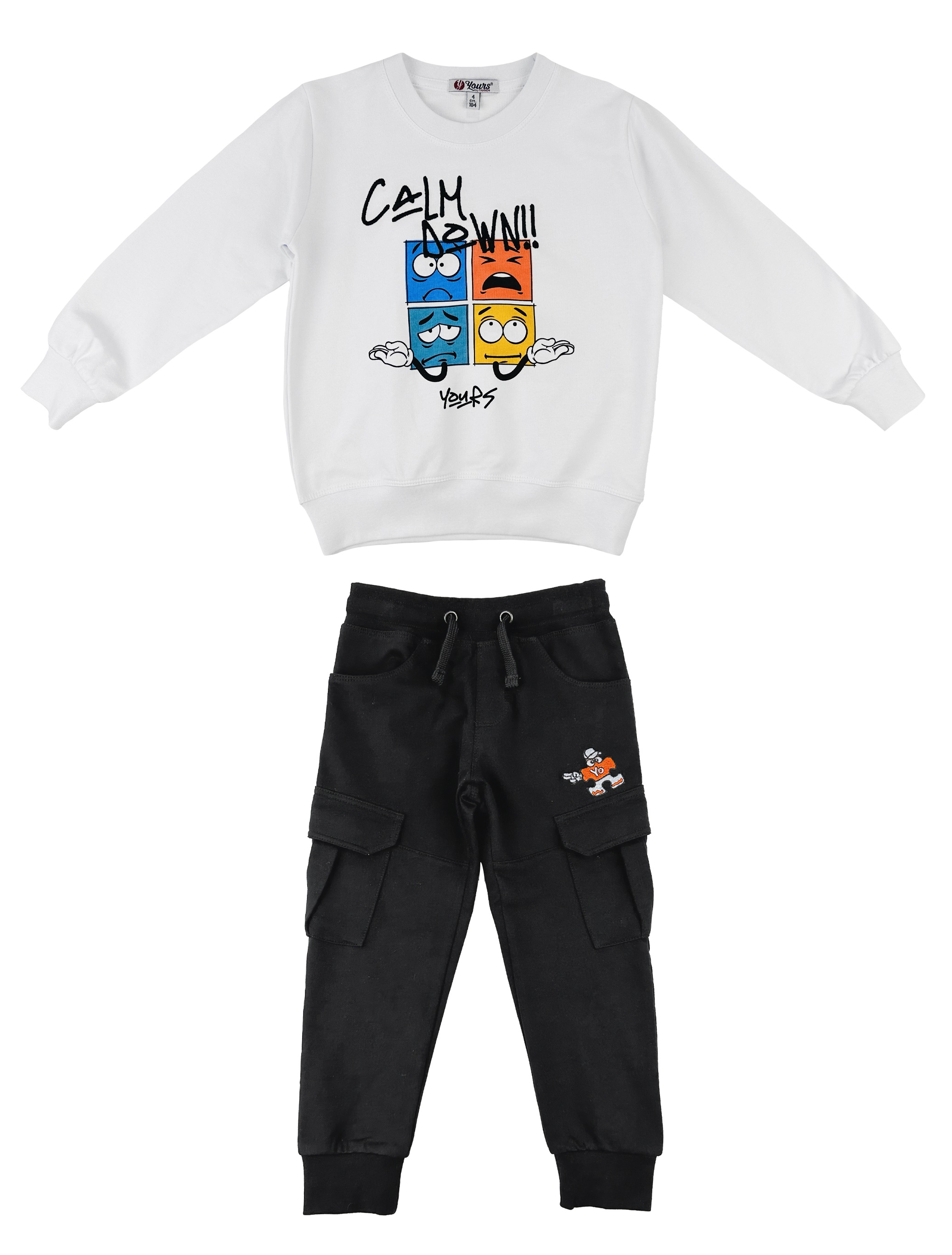 Tuta Yours Bambino Completo Maglia e Pantaloni - By453