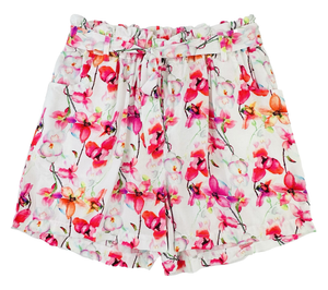 Short Pantaloncino Stampa Floreale Yours Bambina Ragazza - By562