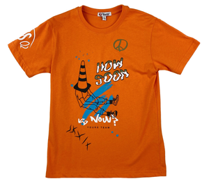 T-Shirt con Stampa Yours Manica Corta Ragazzo 8/16 Anni - By820