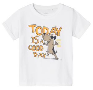 T-Shirt M.c. con Stampa Maglietta Bambino - 13227488bianco