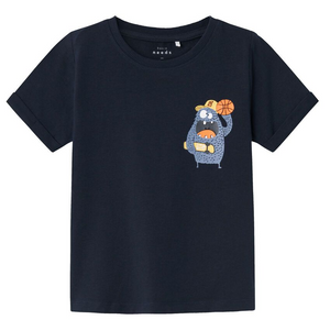 T-Shirt M.c. con Stampa Maglietta Bambino - 13227488blu