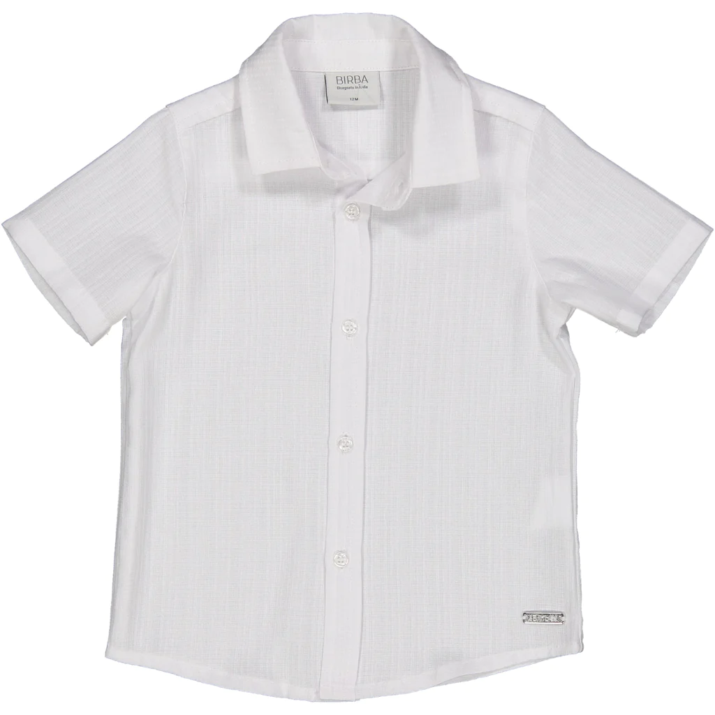 Camicia M.c. Bambino Birba 100% Co - 80013.00/g