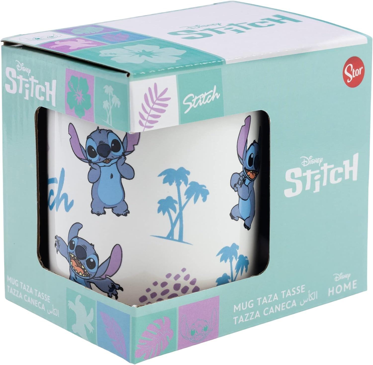 Tazza Mug in Ceramica Stitch DISNEY 320 Ml in Confezione - 88136