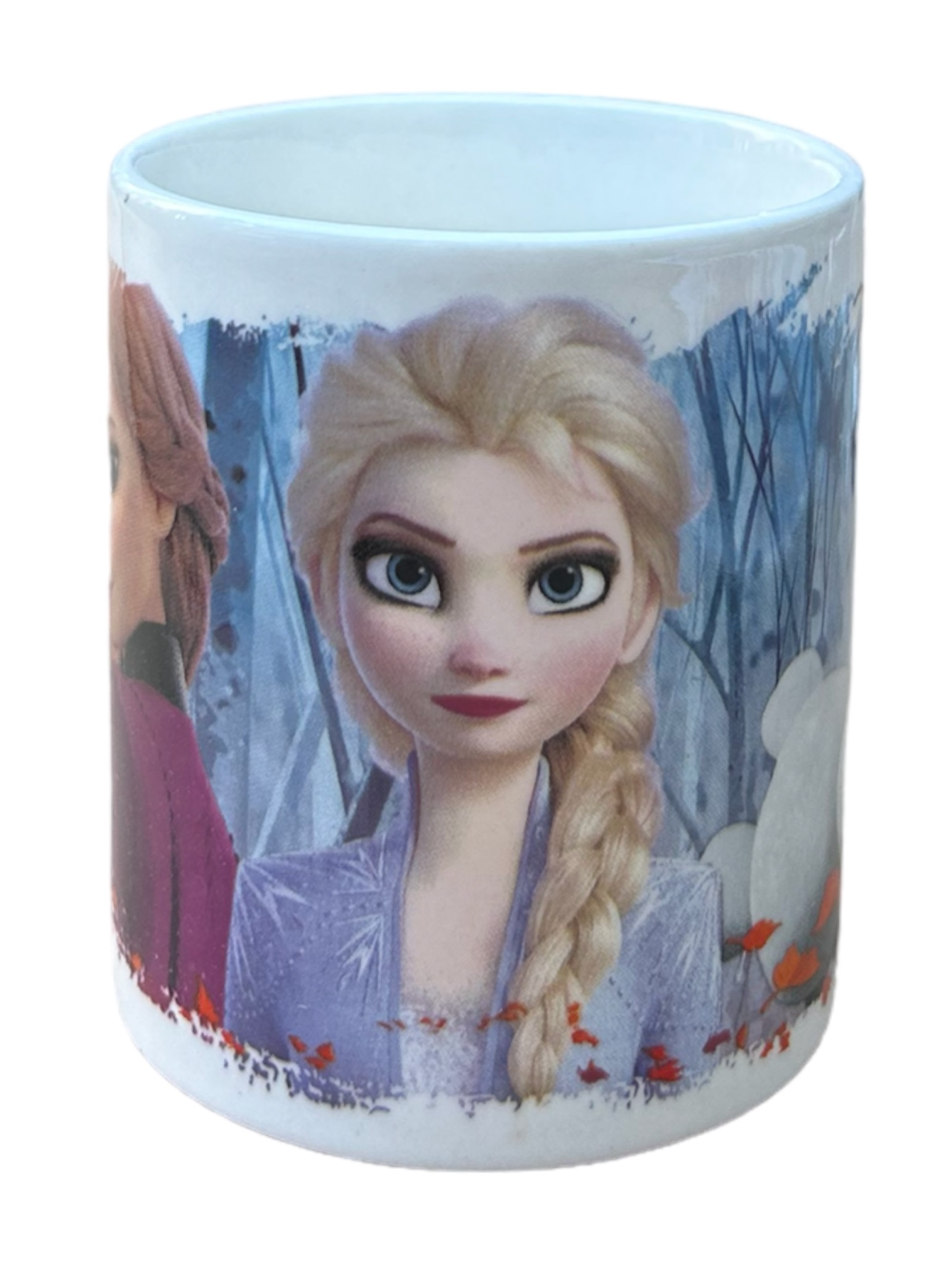 Set 3 Pezzi in Ceramica Frozen DISNEY Tazza Ciotola Piatto Stoviglie per Bambini in Confezione - 80636