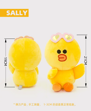 Peluche Sally Line Friends Pupazzo Pulcino 21 CM - 88060