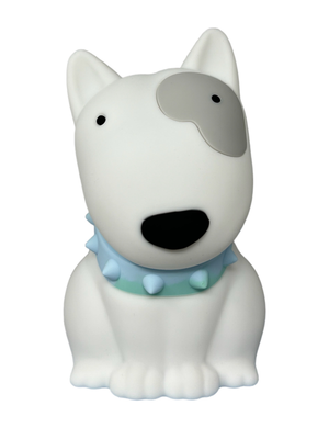 Lampada in Silicone 3d Cane Comodino Luce LED Colorate Batterie Ricaricabili - D433-21