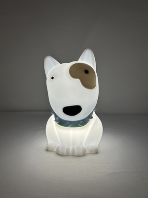 Lampada in Silicone 3d Cane Comodino Luce LED Colorate Batterie Ricaricabili - D433-21