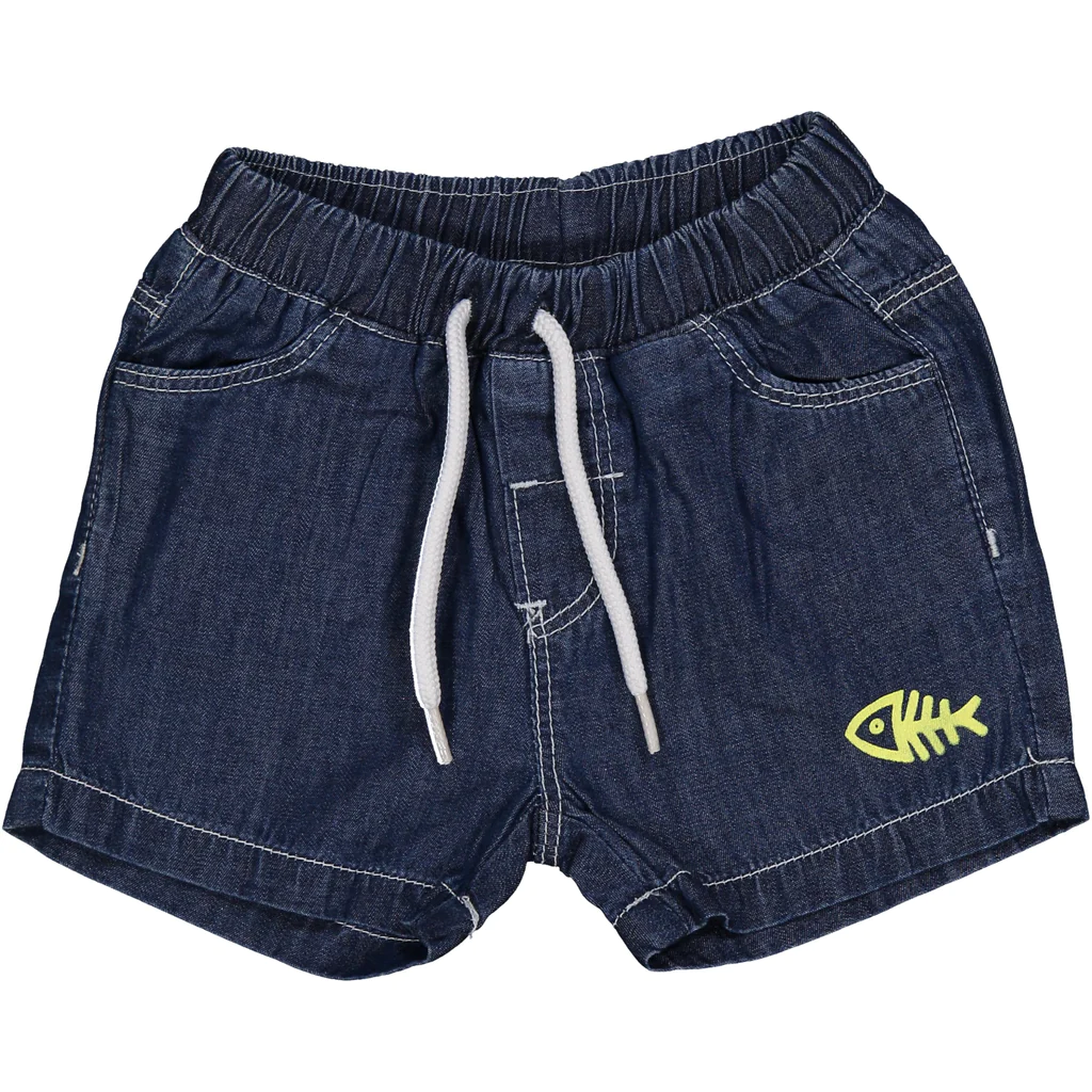 Bermuda in Jeans Morbido Pantaloncino Bambino Birba 100% Co - 81500.00