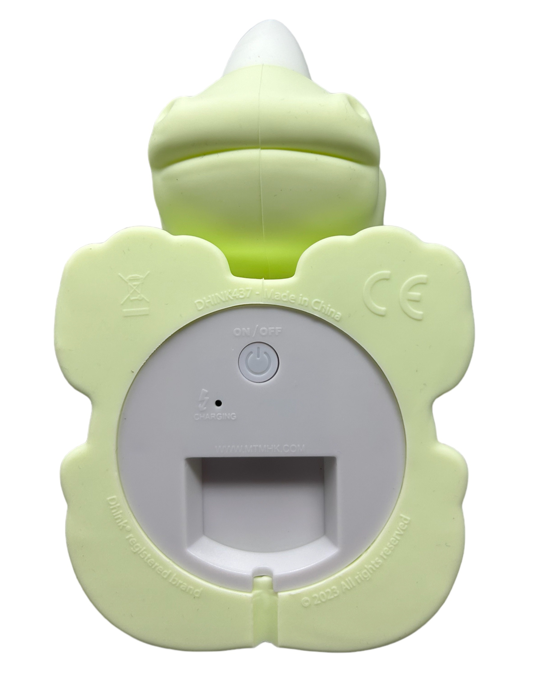 Lampada in Silicone 3d Rinoceronte Comodino Luce LED Colorate Batterie Ricaricabili - D437-21