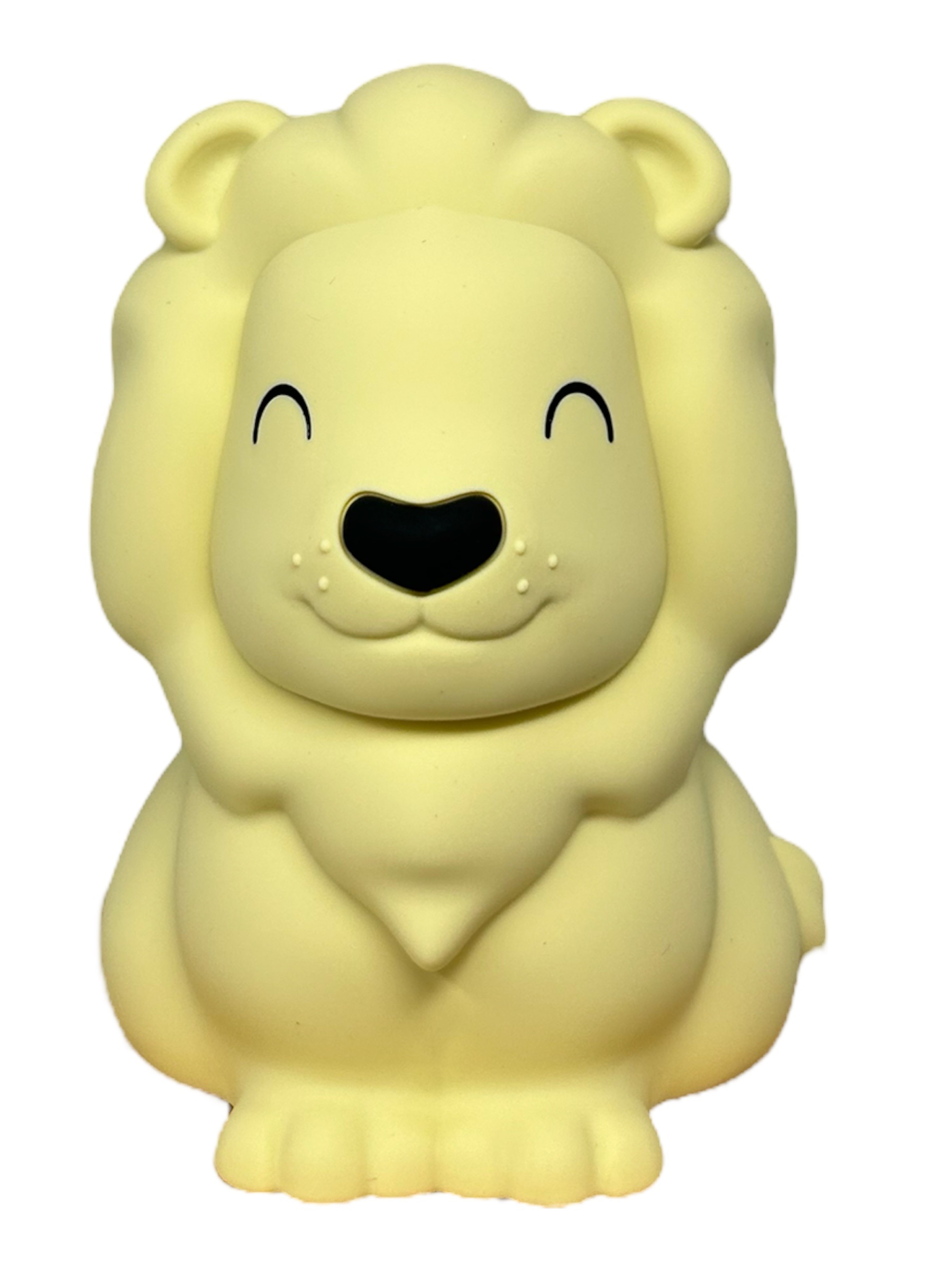 Lampada in Silicone 3d Leone Comodino Luce LED Colorate Batterie Ricaricabili - D438-21