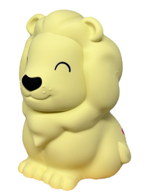 Lampada in Silicone 3d Leone Comodino Luce LED Colorate Batterie Ricaricabili - D438-21