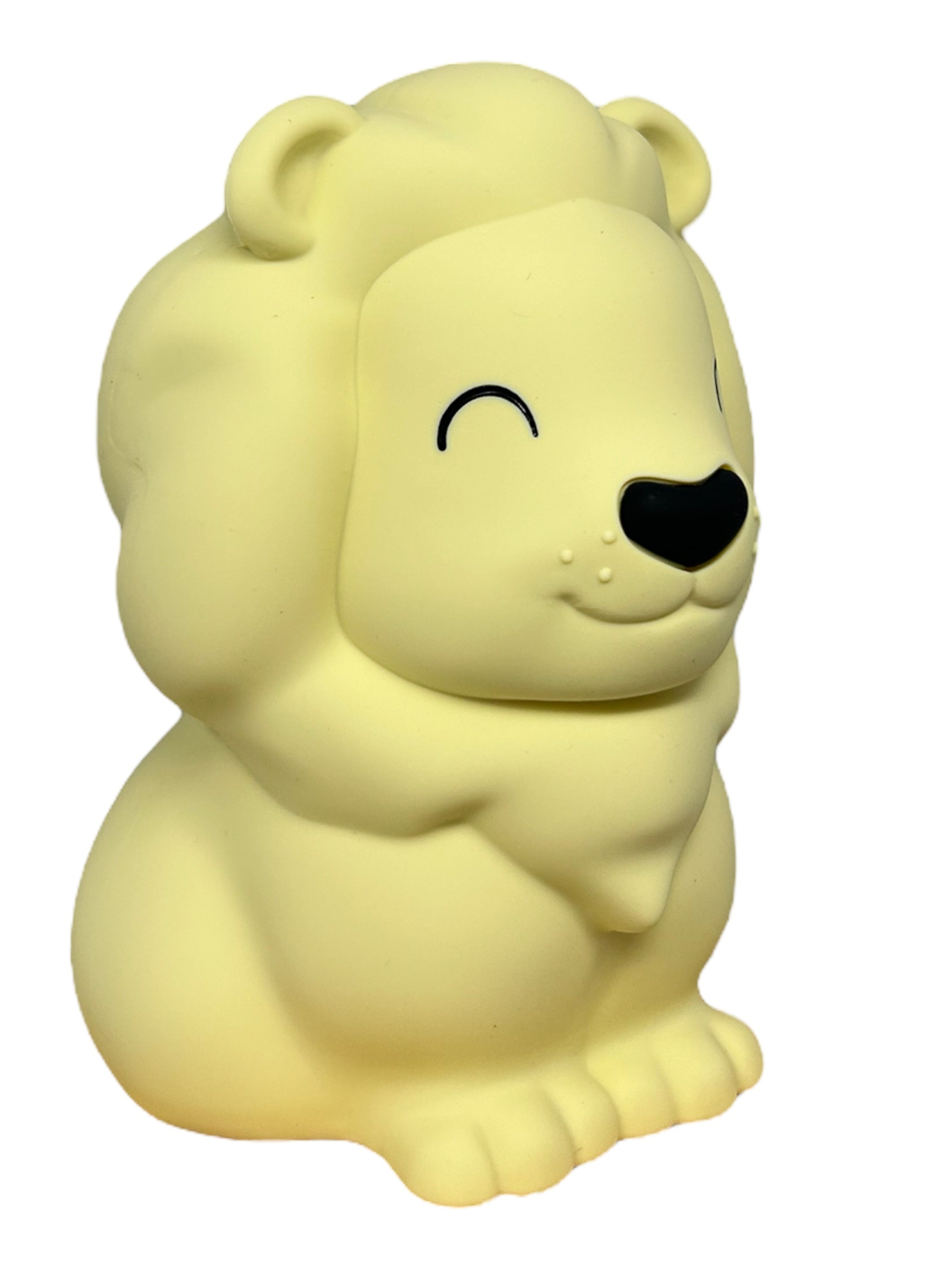 Lampada in Silicone 3d Leone Comodino Luce LED Colorate Batterie Ricaricabili - D438-21