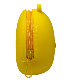 Portachiavi in Silicone Pulcino Sally Portamonete con Zip 8 CM - Mybm051sally