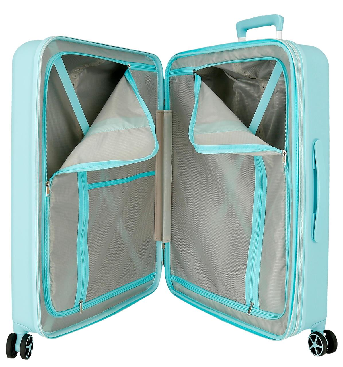 Trolley da Viaggio Minnie e Topolino Baci DISNEY 70 CM Valigia da Stiva in ABS - 3739427