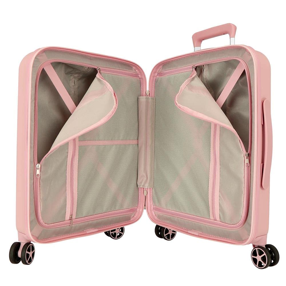 Trolley da Viaggio Minnie e Topolino Baci DISNEY 55 CM Valigia in ABS - 3739328