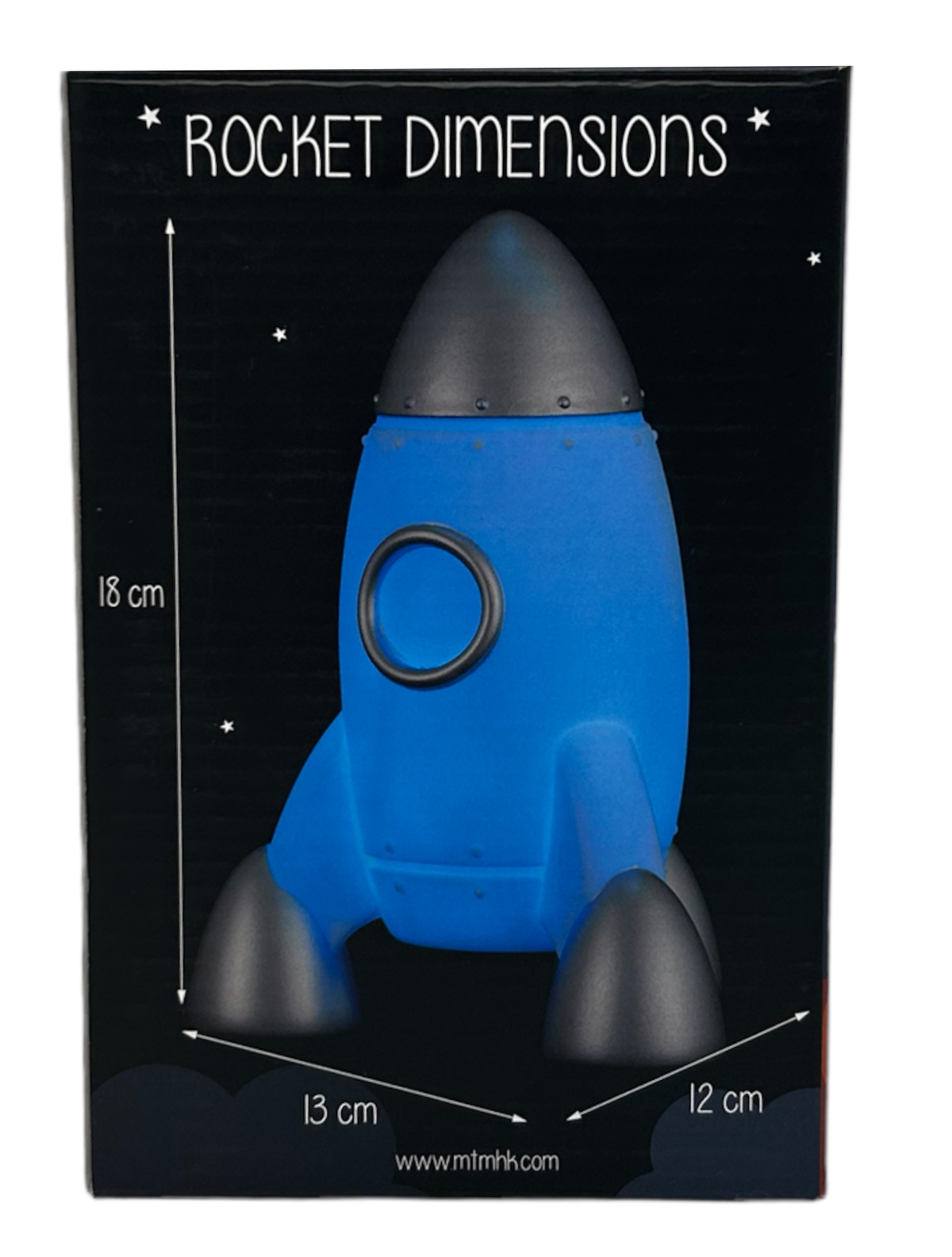 Lampada 3d Razzo Comodino Luce LED Colorate a Batterie - D330-05
