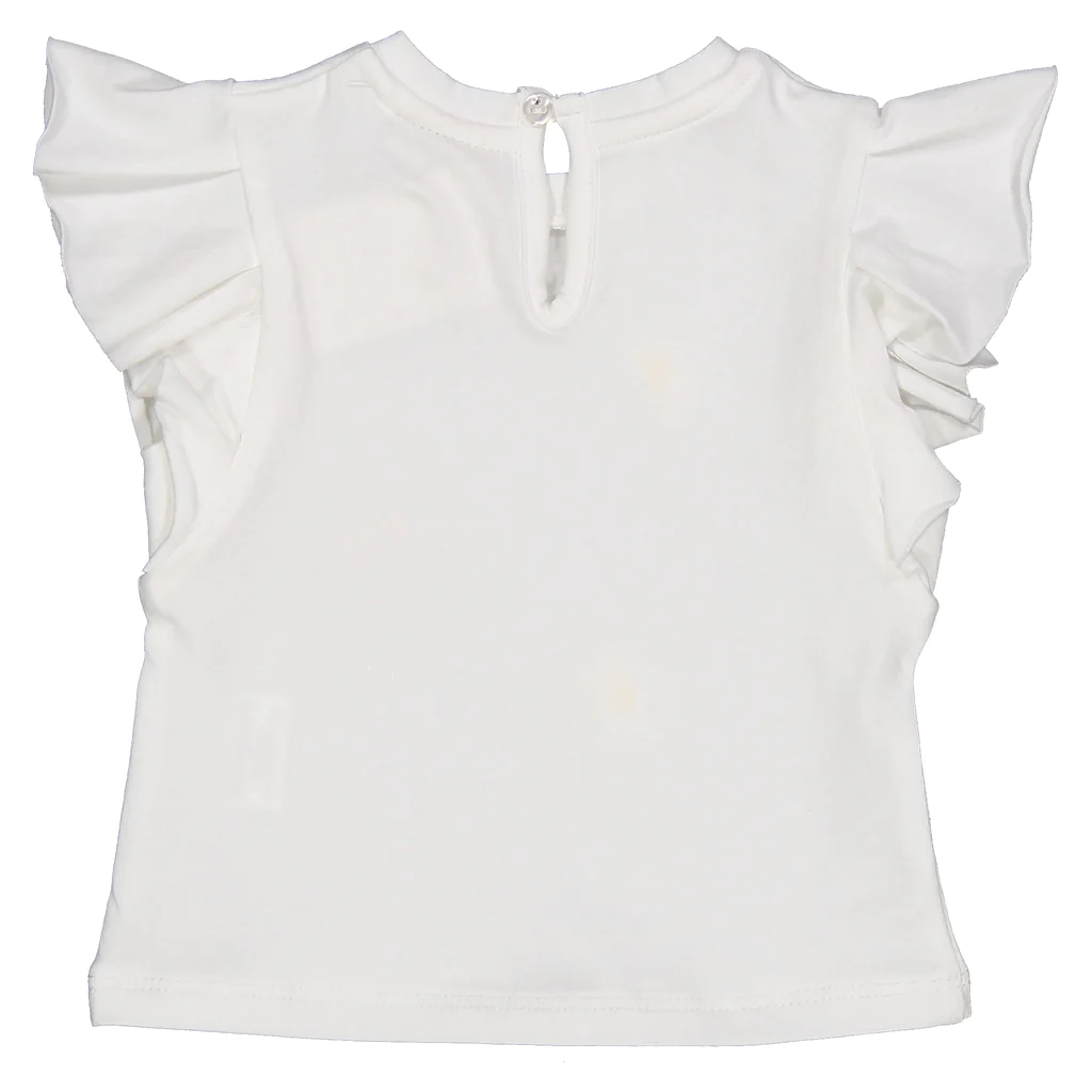 T-Shirt Sole in Voile Maglietta Bambina Birba 97% Co 3% Ea - 84024.00