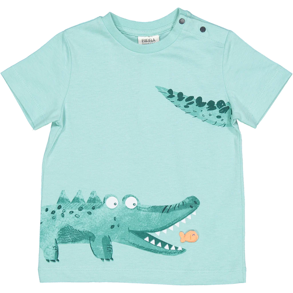 T-Shirt Coccodrillo Maglietta Bambino Birba 100% Co - 84066.00/g
