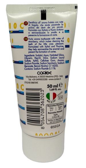 Dentrificio Sonic il Riccio Blu Supersonico Anticarie Floururo di Sodio 50 Ml - Sn8678mc